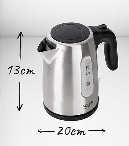 Kovová kanvica Adler 1,0 L